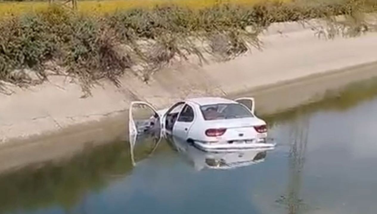 adanada otomobil sulama kanalina uctu 1 olu 2 yarali ZhjJ2Dem