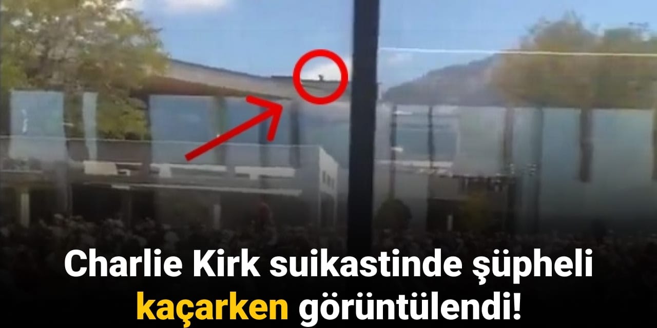 kritik goruntuler charlie kirk suikastinde supheli kacarken goruldu XbcQVRvi