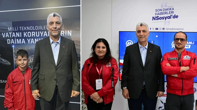 ticaret bakani bolat teknofest stantlarini gezdi savunma sanayisinde yilda 20 milyar dolarlik uretim gerceklestiriliyor R8wN7u3P