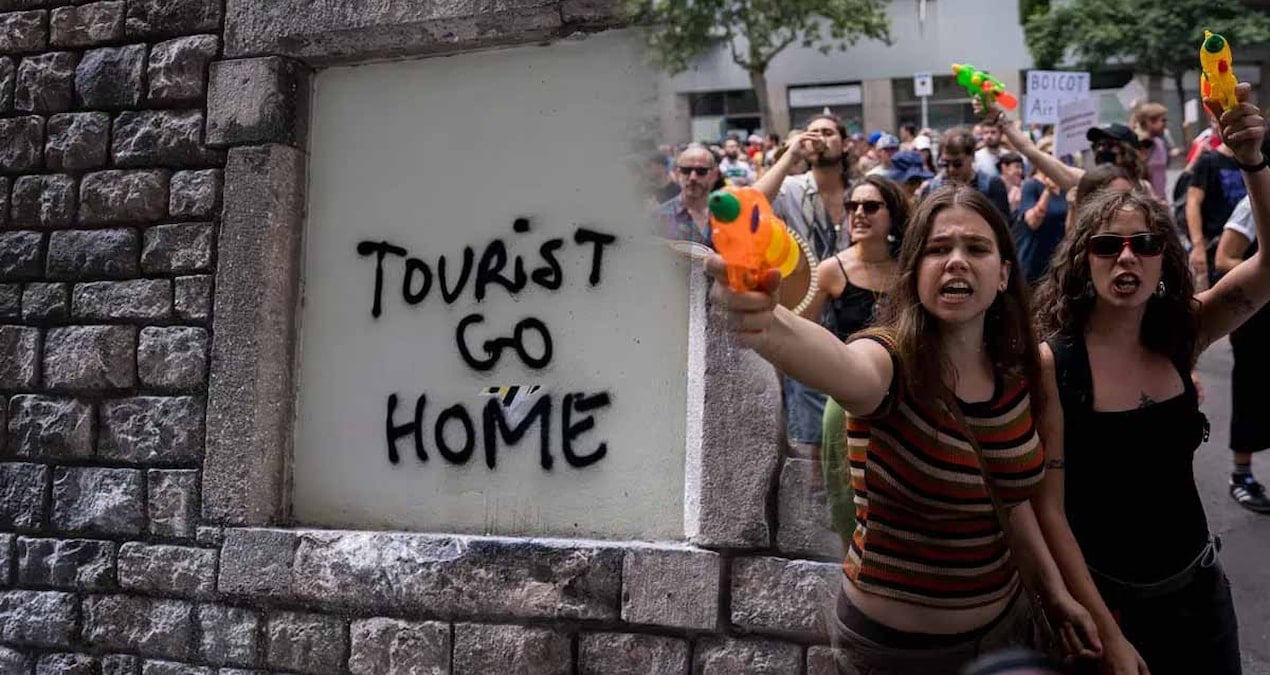 ulkedeki protestolar had safhaya ulasti turistlere tahammul kalmadi gordukleri yerde su sikiyorlar fB5ekOZE